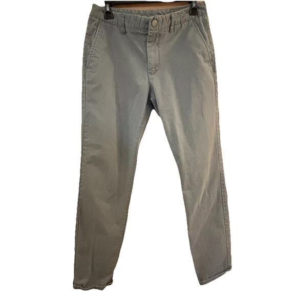 Bonobos Men Chino Pants 30x32 Slim Fit Gray Golf Casual Friday Preppy Work Wear - Picture 1 of 4